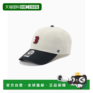 付款1h内可退 日本直邮47Brand男女同款纯棉双色 CLEAN UP 系列可