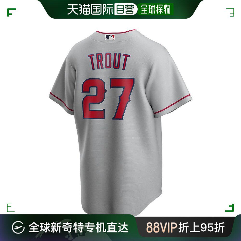 【美国直邮】nike 男款迈克 特劳特洛杉矶天使队官方球员仿制球衣