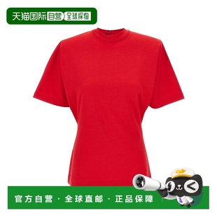 SS2025女装 105217A2M2RA1 红色上衣 女士T恤 香港直邮PINKO