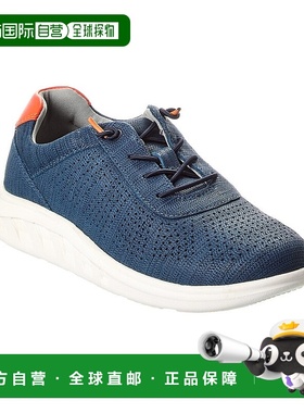 自营Johnston & Murphy Activate U-Throat Leather Sneaker - bl