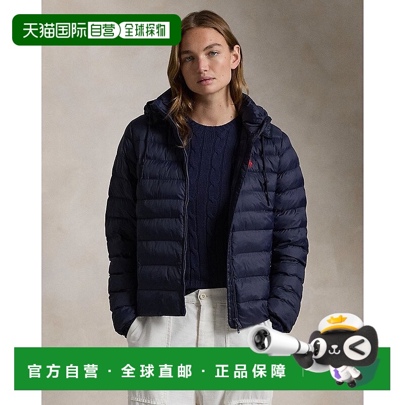 自营欧洲直邮RalphLauren拉夫劳伦 Polo防水可打包连帽夹克