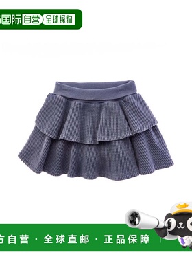 自营Splendid Thermal Ruffle Skirt - blue 美国奥莱直发