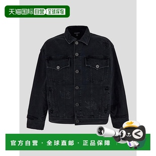 男士 深蓝色 夹克 SS2024 Denim CH1TC300DD950PC 香港直邮BALMAIN