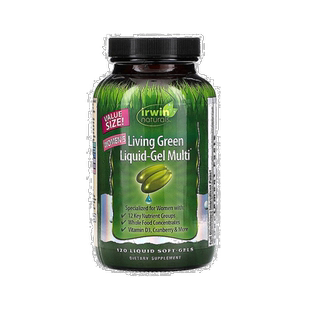 香港直发Irwin Naturals爱乐能Multi复合维生素液体软胶囊120粒