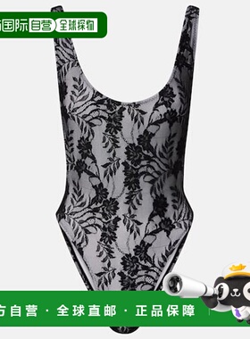 香港直邮NORMA KAMALI 诺玛 卡玛丽 女士 Marissa 露背蕾丝连体衣