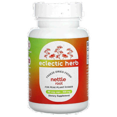 香港直发Eclectic Institute荨麻根生鲜冻干全草本无填充剂90g
