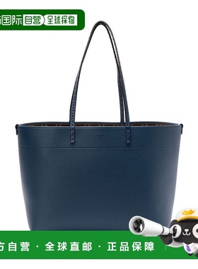 香港直邮FENDI 女士手提包 8BH428AS84F1PQF 蓝色 中号 Roll 购物