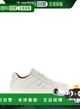 香港直邮CHLOÉ 女士运动鞋 CHC23W953GQ101 SS2025 白色 lauren s