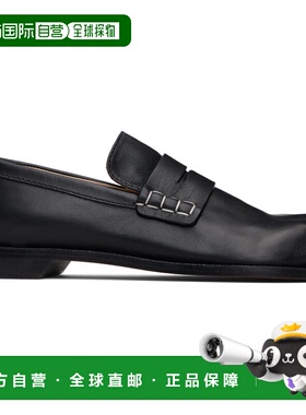 1h可退 香港直邮潮奢 J.W. Anderson 男士 黑色 Paw 乐福鞋 MC000