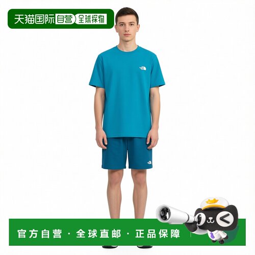 日本直邮THE NORTH FACE-2025年春夏北脸男士户外短袖T恤短袖E-S8
