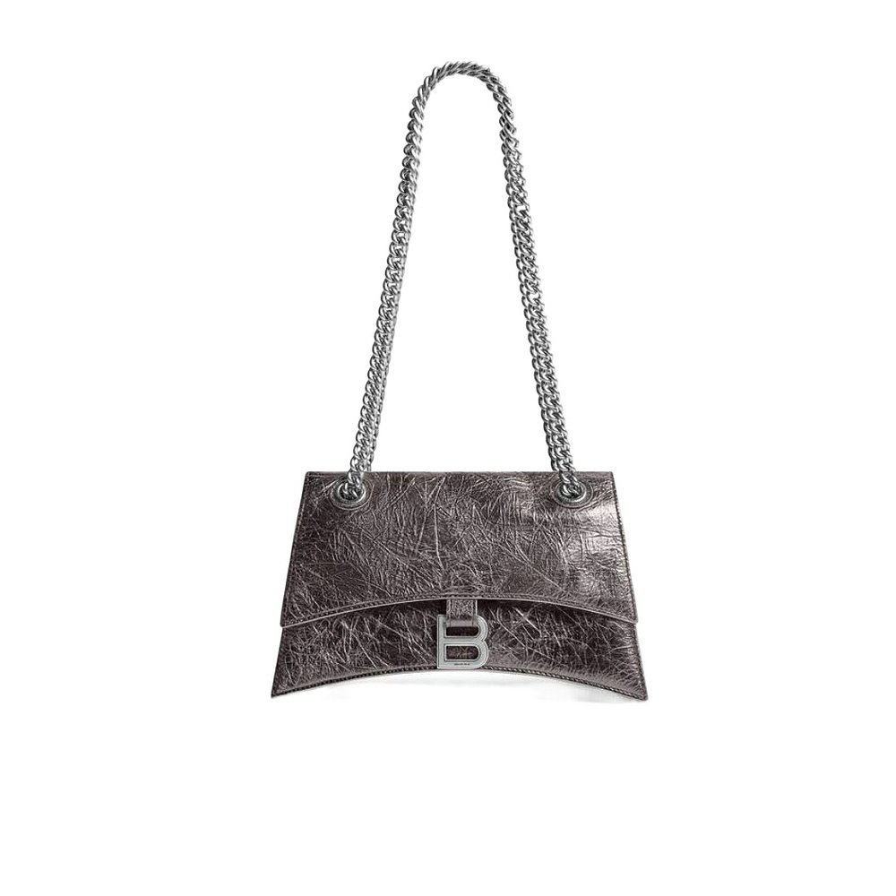 Balenciaga 巴黎世家 女士 CRUSH小号链条单肩包 7163512AATG