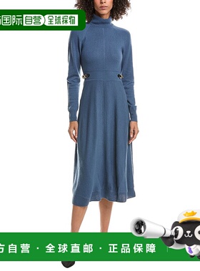 自营Derek Lam 10 Crosby Becky Horsebit羊毛毛衣-灰色 美国奥莱