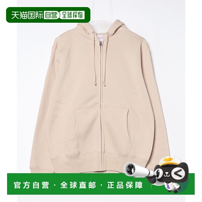 1h可退 日本直邮United Athle 男女同款10.0oz拉链卫衣 11624SS/,