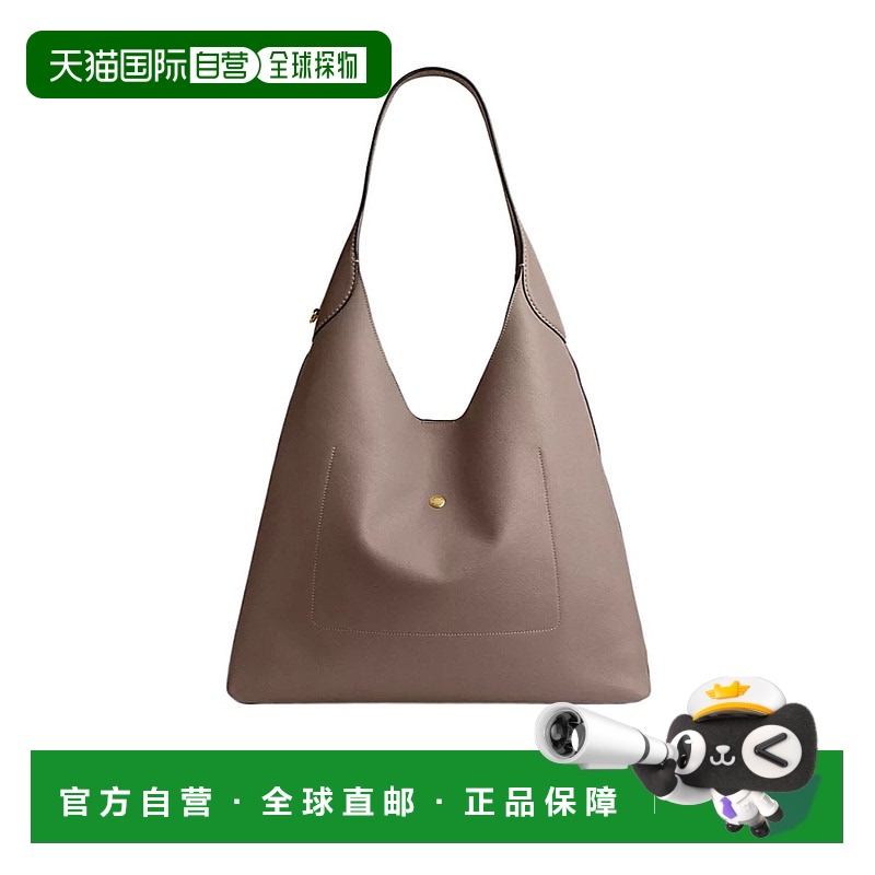 1h可退 香港直邮Coach蔻驰女包女士斜挎包CU044B4CBDCO棕色徽标单