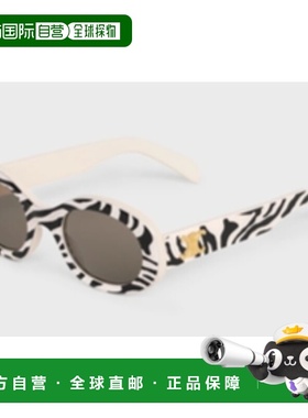 香港直邮CELINE 女士眼镜 4S194CPLB01ZZ AW2024 灰色 全边框太阳