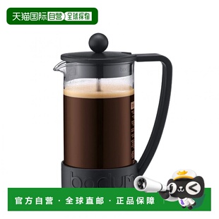 日本直邮波顿BRAZIL法压壶咖啡机350ml10948 01J黑色