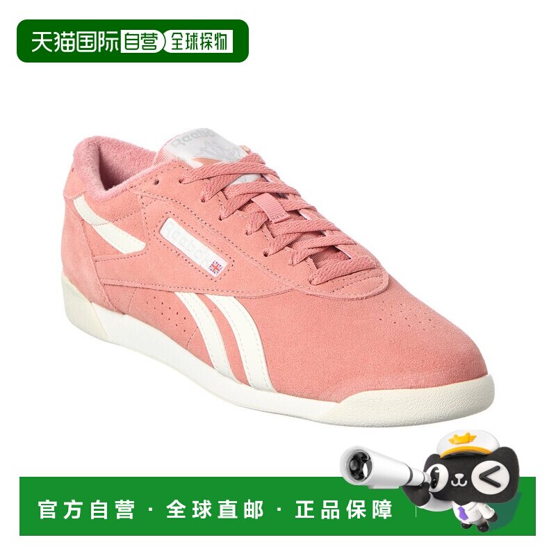 自营Reebok F/S Lo绒面革运动鞋-粉红色锐步 美国奥莱直发图片
