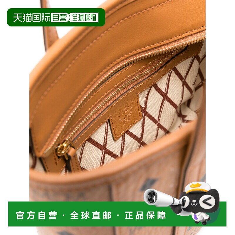 1h可退 香港直邮MCM 女士手提包 MWPEAMT06CO001CO SS2026 棕色 M图片