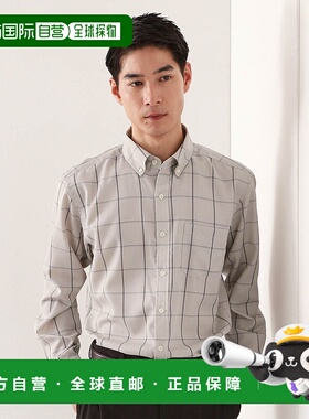 1h可退 日本直邮THE SHOP TK 男士 商务休闲透气速干清涼感格子衬