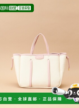日本直邮Samantha Thavasa 帆布设计合成皮小尺寸托特包 [SA1720A