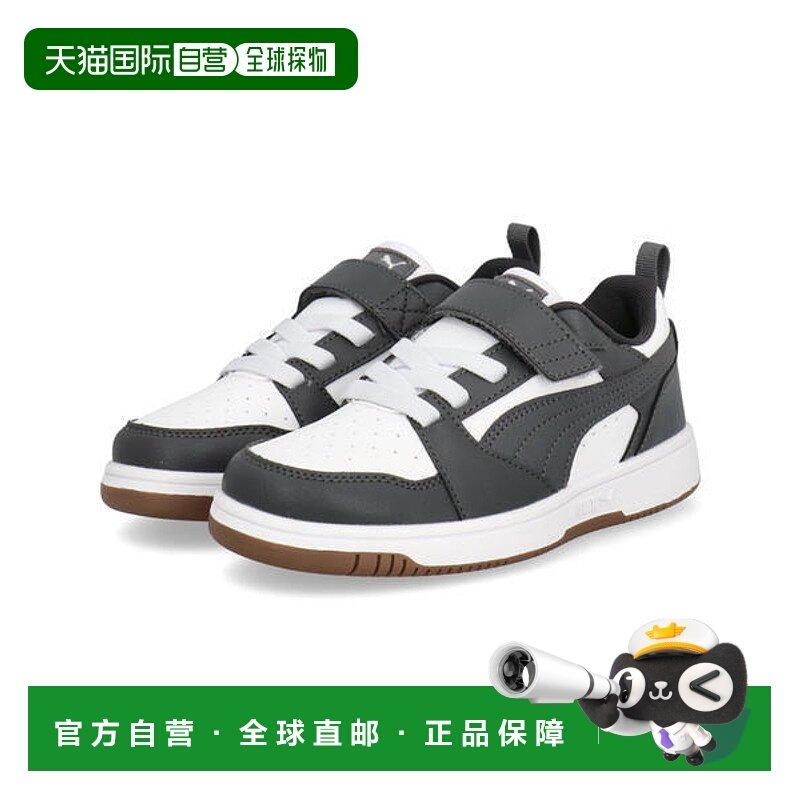 日本直邮PUMA REBOUND V6 LO AC+ PS 儿童运动鞋 [397419 28]板鞋