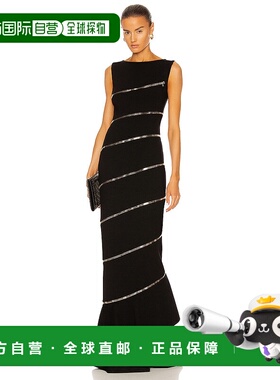 1h可退 香港直邮Alaia 女士 Edition Body Sculpting 拉链不对称