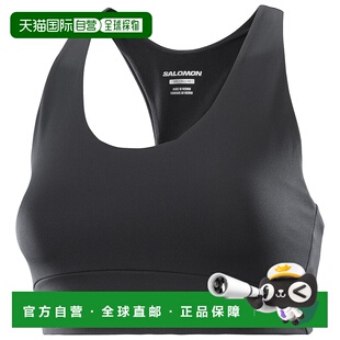 香港直邮SALOMON 女士户外功能内衣文胸 1143478DEEPBLACK CO 黑