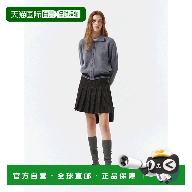 韩国直邮Dunst2023秋冬新品中性风经典女款针织衫UDSW3C104B1羊毛