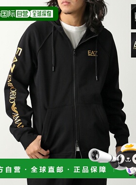 日本直邮EA7 EMPORIO ARMANI 连帽衫 7M001047 AF10377 男士拉链