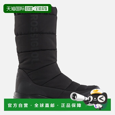 自营欧洲直邮ROSSIGNOL Podium黑色女士雪地靴防水