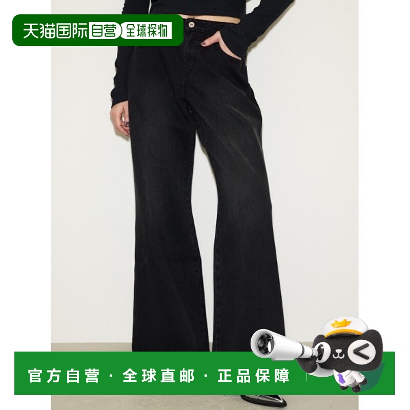 1h可退 日本直邮THROW by SLY 女士低腰休闲宽腿长裤 030HS011079