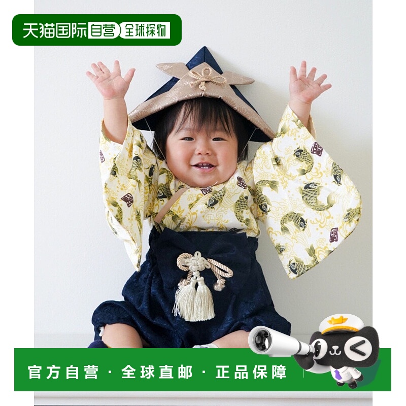 1h可退 日本直邮SWEET MOMMY 儿童3WAY和风吊带连体裤 SB24030