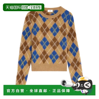 1h可退 香港直邮Celine 圆领毛衣 RY0LI0V32.