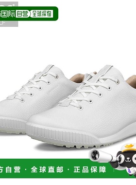 日本直邮ecco 男士高尔夫鞋 Street Retro 150634 01007 白色