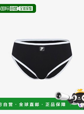 韩国直邮FILA FILA 内衣 F 纯棉比基尼内裤（FI4BFH1112FBLK） 35