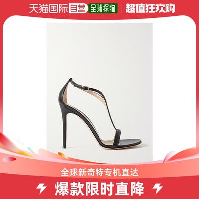 香港直邮潮奢 Gianvito Rossi 女士Eiko 105 皮革凉鞋