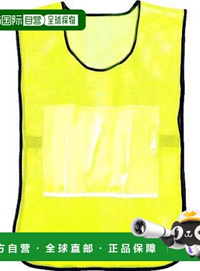 【日本直邮】Trusco中山安全背心保护户外施工内置口袋 黄色 TSB-