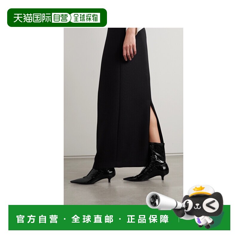 1h可退 香港直邮THE ROW 女士高跟鞋 F1416P73BLACK AW2023 黑色