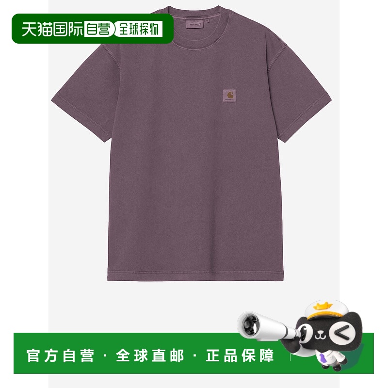 1h可退 香港直邮CARHARTT WIP 男士T恤 I03078033IGD AW2025 灰色