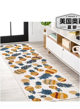 自营 jonathan y Ananas Bold Pineapple High-Low Indoor/Outdoo