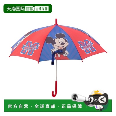 自营Disney Mickey Mouse Kids Umbrella - red 美国奥莱直发