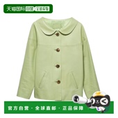1h可退 58A27719QRSOOO 皮夹克 香港直邮Prada 长袖
