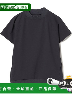 1h可退 日本直邮B.G.THREE 女士透气高弹微孔针织高领上衣 850300