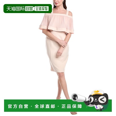 自营 issue new york发行纽约Sheath连衣裙-玫瑰 美国奥莱直发