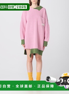 1h可退 香港直邮潮奢 Marni 玛尼 女士 徽标毛衣 ABMD0111Q1UFH44