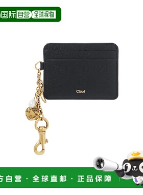 香港直邮CHLOÉ 女士钱包 CH25AP977Q12001 AW2025 绿色 字母细节