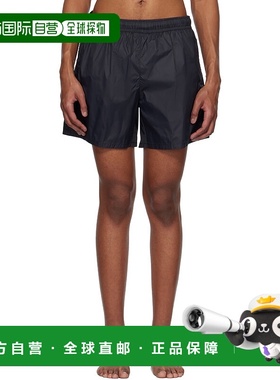 香港直邮潮奢 Our Legacy 男士 黑色 Drape Tech 泳裤 M2214DTB
