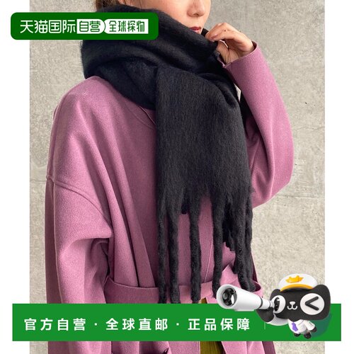日本直邮moment+ 女士流行加厚毛圈围巾 mt09562配饰