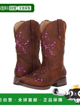 1h可退 【美国直邮】Roper Kids Lola 女童牛仔靴 皮靴 棉靴 童鞋