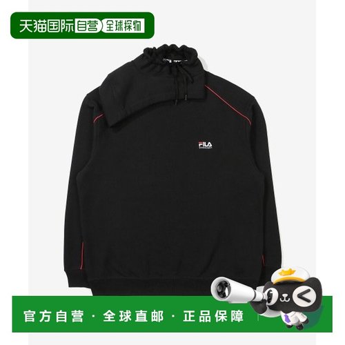 韩国直邮FILA 男士连帽衫1100FS2POE1Y03XBLK斐乐